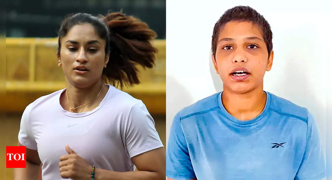 ‘Should we leave wrestling’: Antim Panghal questions Vinesh Phogat’s exemption from Asian Games trials | More sports News – Times of India