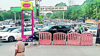 City in a pickle over jam after major junction closes