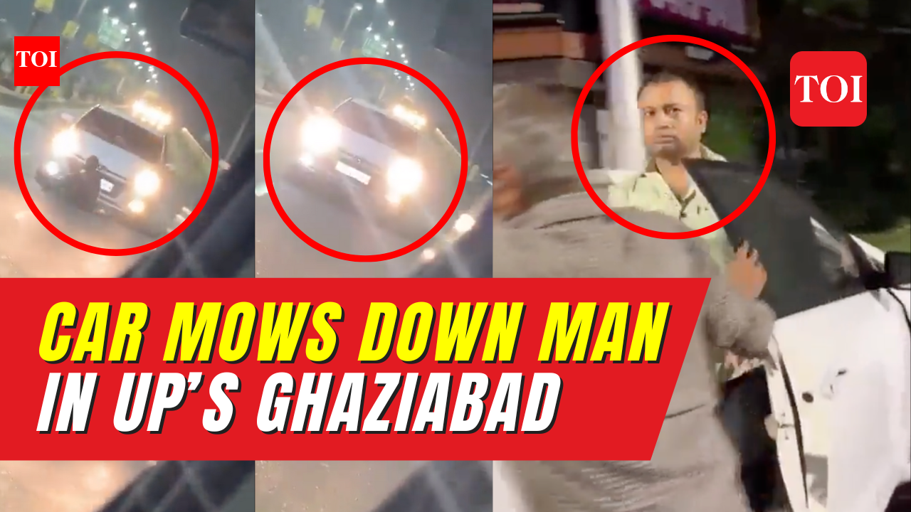 Ghaziabad Horror: Car runs over man sitting on road in Kavi Nagar ...
