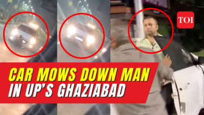 Ghaziabad Horror: Car runs over man sitting on road in Kavi Nagar, driver arrested after disturbing video goes viral