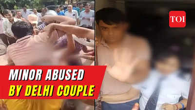 On cam: Woman pilot, husband thrashed by mob for torturing 10-year-old domestic help