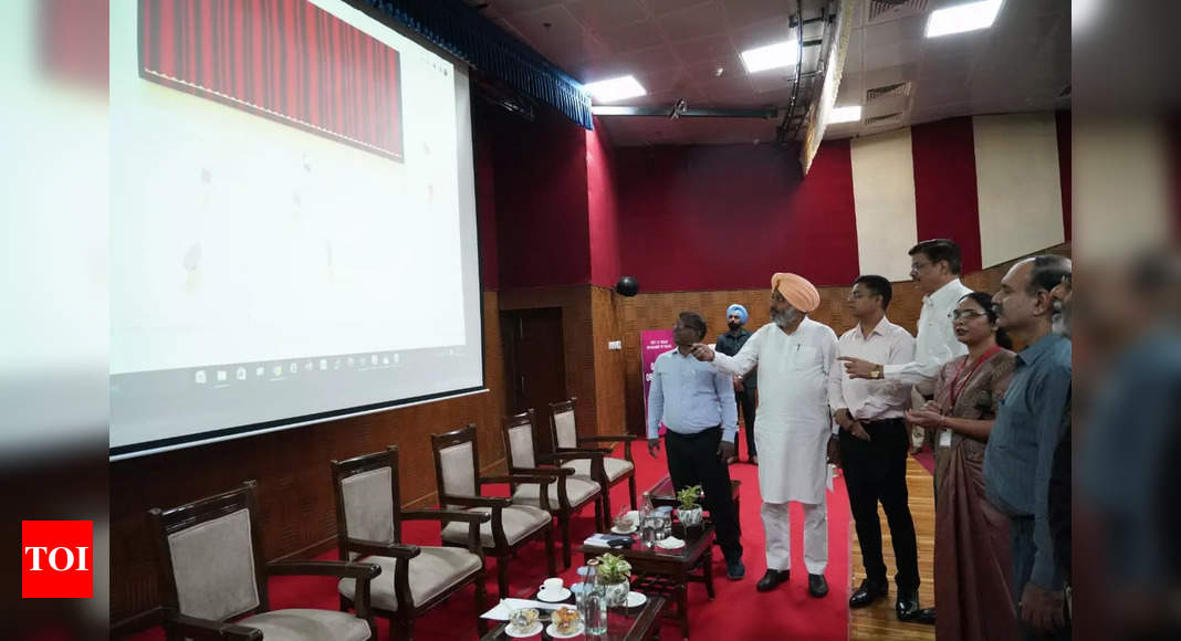 Harpal Cheema launches state public procurement portal - Times of India