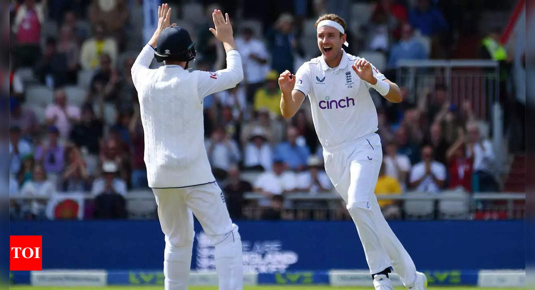 Stuart Broad becomes second pacer to take 600 Test wickets | Cricket News – Times of India