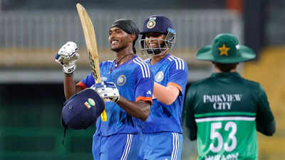 Emerging Asia Cup: Hangargekar takes 5, Sudharsan hits ton as India A smash Pakistan A by 8 wickets