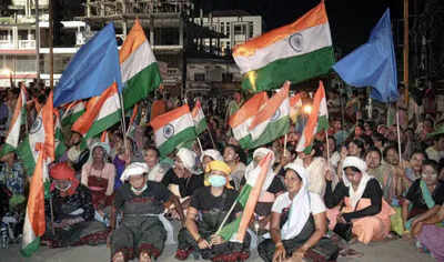 1. Shock, outrage over Manipur video - Times of India