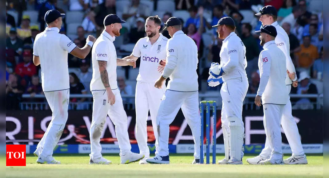 4th Test: Australia tail frustrates England after pacers shine on Day 1 | Cricket News – Times of India