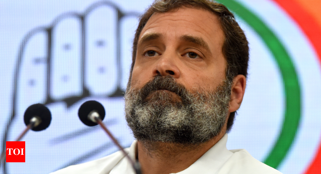 India's opposition leader Rahul Gandhi condemns the Modi government over  violence in Manipur