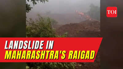 Massive landslide in Maharashtra's Raigad: Several rescued, many feared trapped