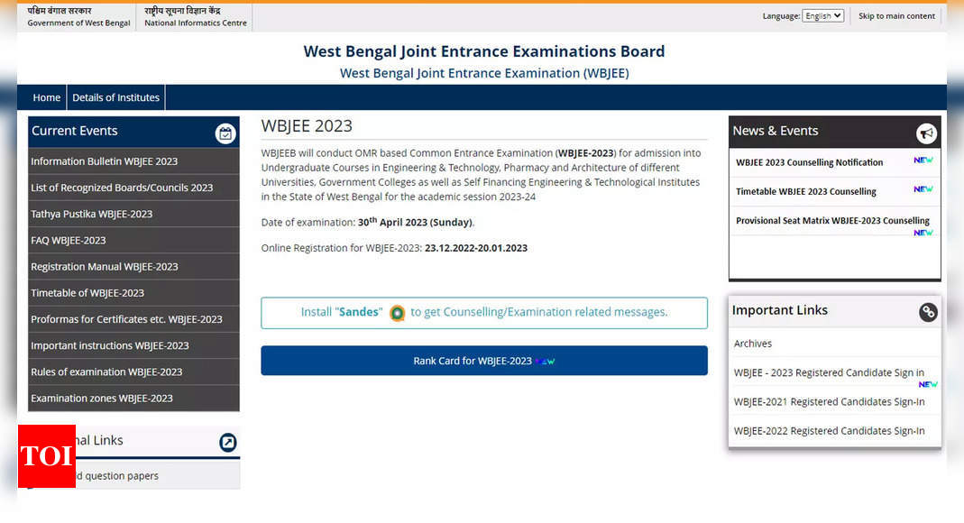 WBJEE 2023 counselling registration begins on wbjeeb.nic.in; direct link