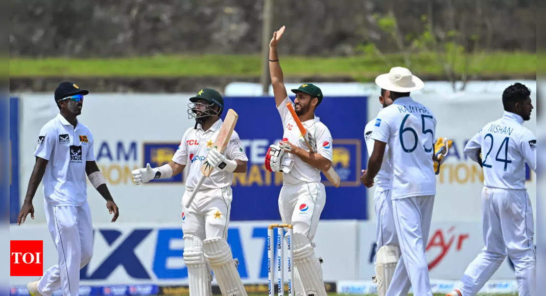 1st Test: Imam-ul-Haq anchors nervy chase as Pakistan win Galle Test by four wickets | Cricket News – Times of India