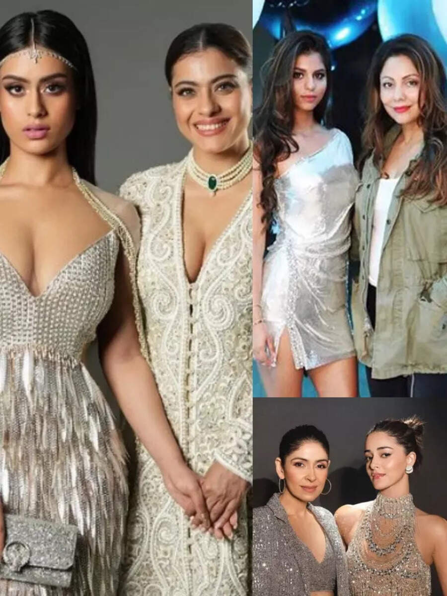 Kajol-Nysa Devgn, Gauri-Suhana Khan, Bhavana-Ananya Panday: Gorgeous mom-daughter duos of B-town! - Vimarsana News
