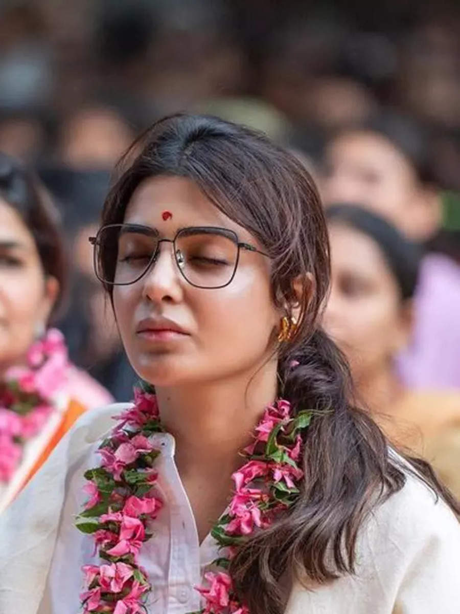 Samantha Ruth Prabhu Meditates In Spiritual Retreat Amid Acting Break ...