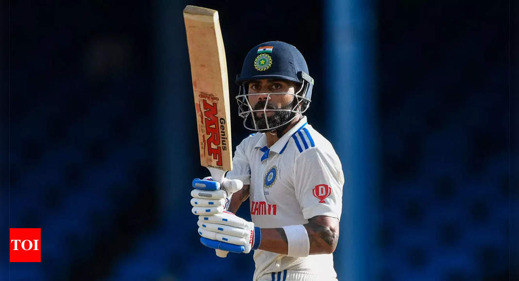 India vs West Indies 2nd Test Live Score: India eye series sweep against West Indies in historic 100th Test  – The Times of India