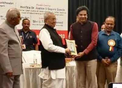 Haryana cadre IAS working for transparency in Judicial Appointments awarded with ‘Great Son of India’ award