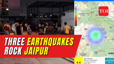 Three earthquakes rock Rajasthan’s Jaipur within 30 minutes