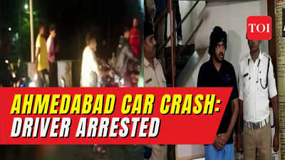 ISKCON bridge carnage: Driver Tathya Patel arrested for deadly Ahmedabad car crash that claimed 9 lives