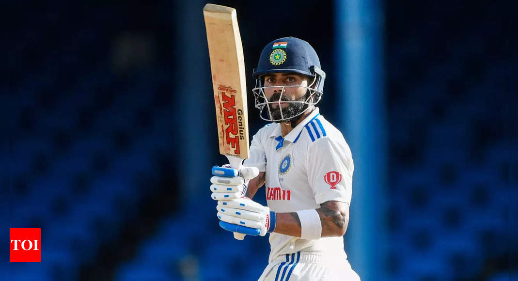 IND vs WI: Virat Kohli breaks Virender Sehwag’s Test record | Cricket News – Times of India