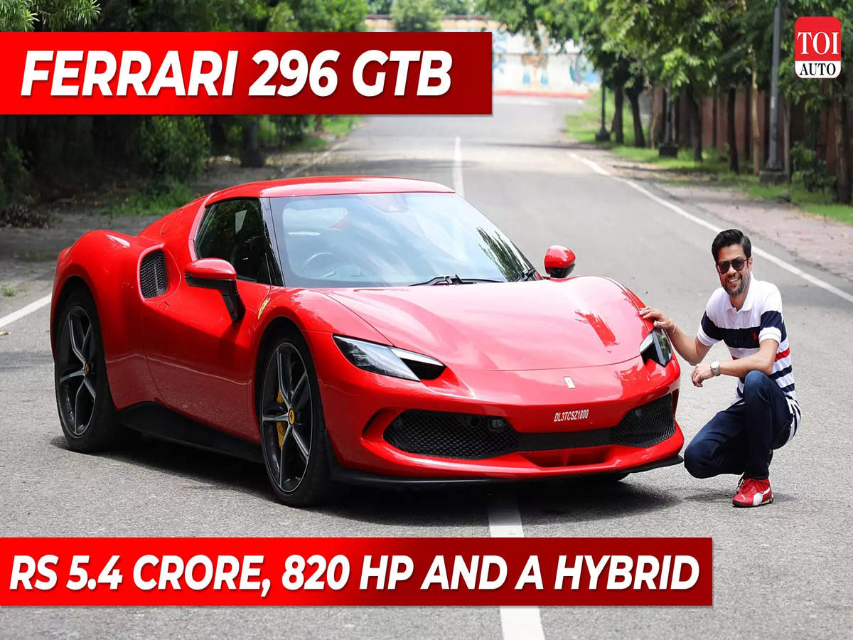 Ferrari 296 GTB Review: Hybrid and a V6 but a true Ferrari? | TOI Auto