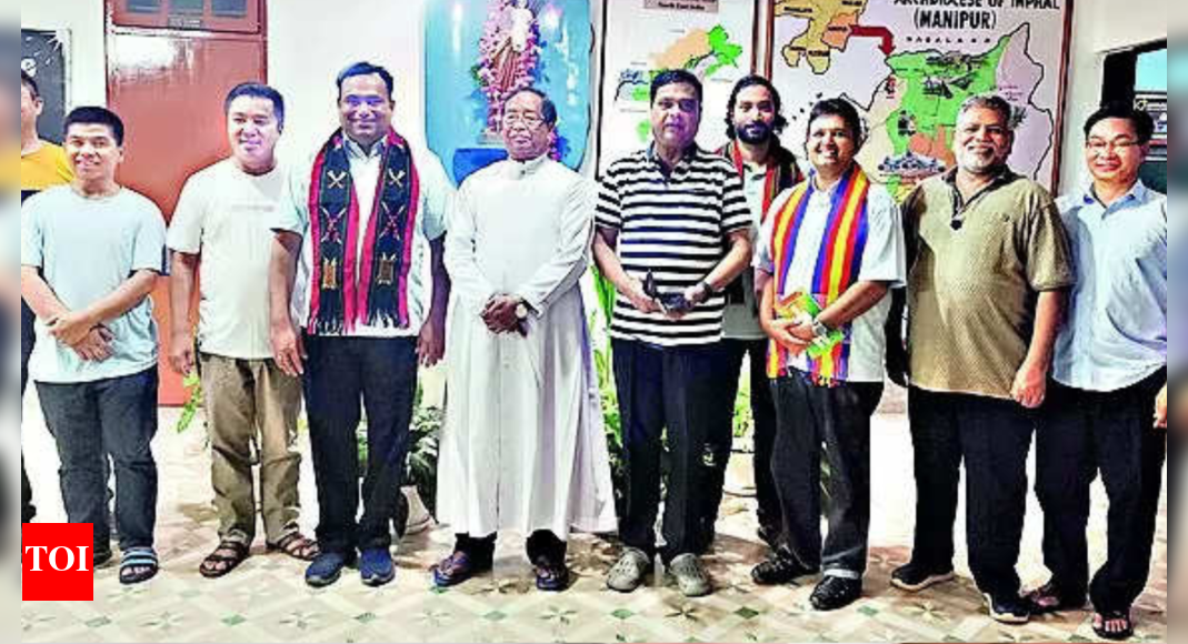 Manipur: Delegation Of Syro-malabar Church Visits Riot-hit Manipur ...