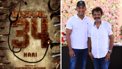 Teaser shooting for 'Vishal 34' wrapped up!