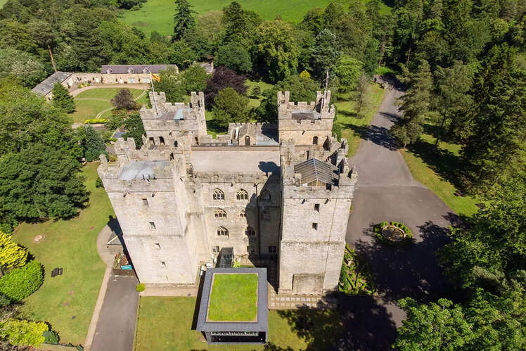 Langley Castle in Northumberland