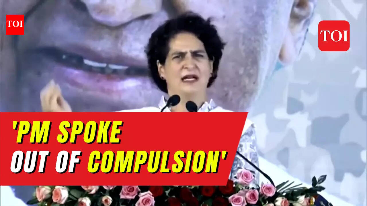 Priyanka Gandhi slams PM Modi for his silence on Manipur for months ...