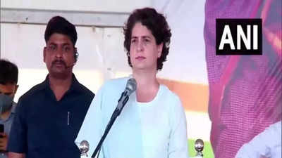 Priyanka Gandhi addresses rally in Gwalior, says tremendous wave of change in Madhya Pradesh