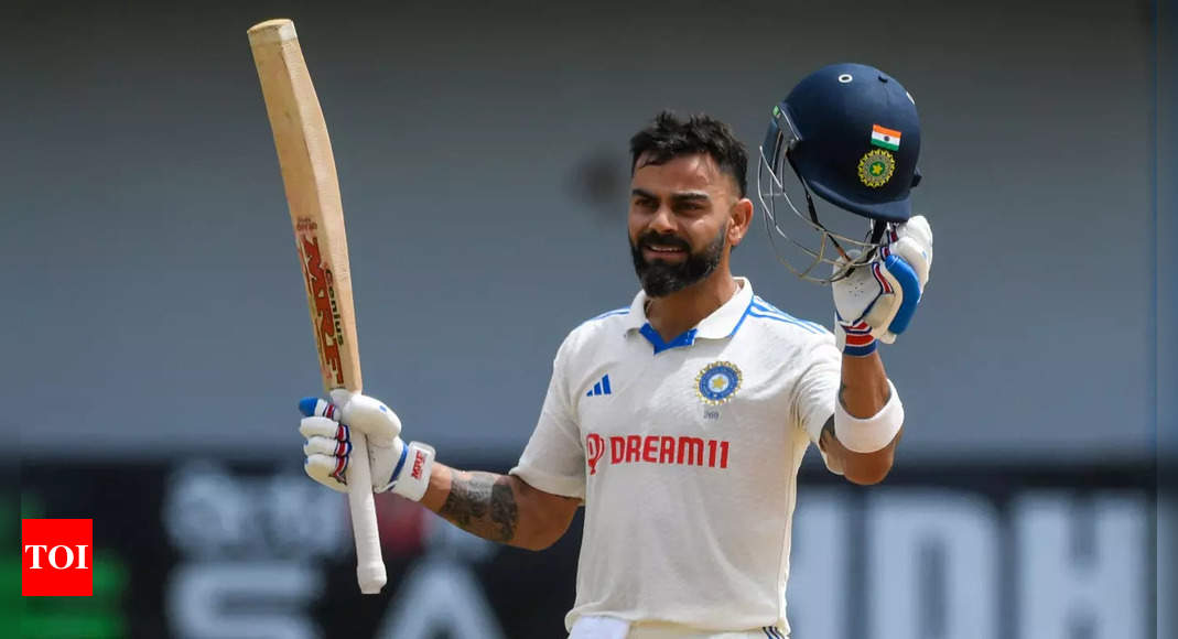 Virat Kohli: India vs West Indies: Virat Kohli iguala el récord de Don Bradman, logra la 29ª prueba cien en Puerto España |  Noticias de críquet