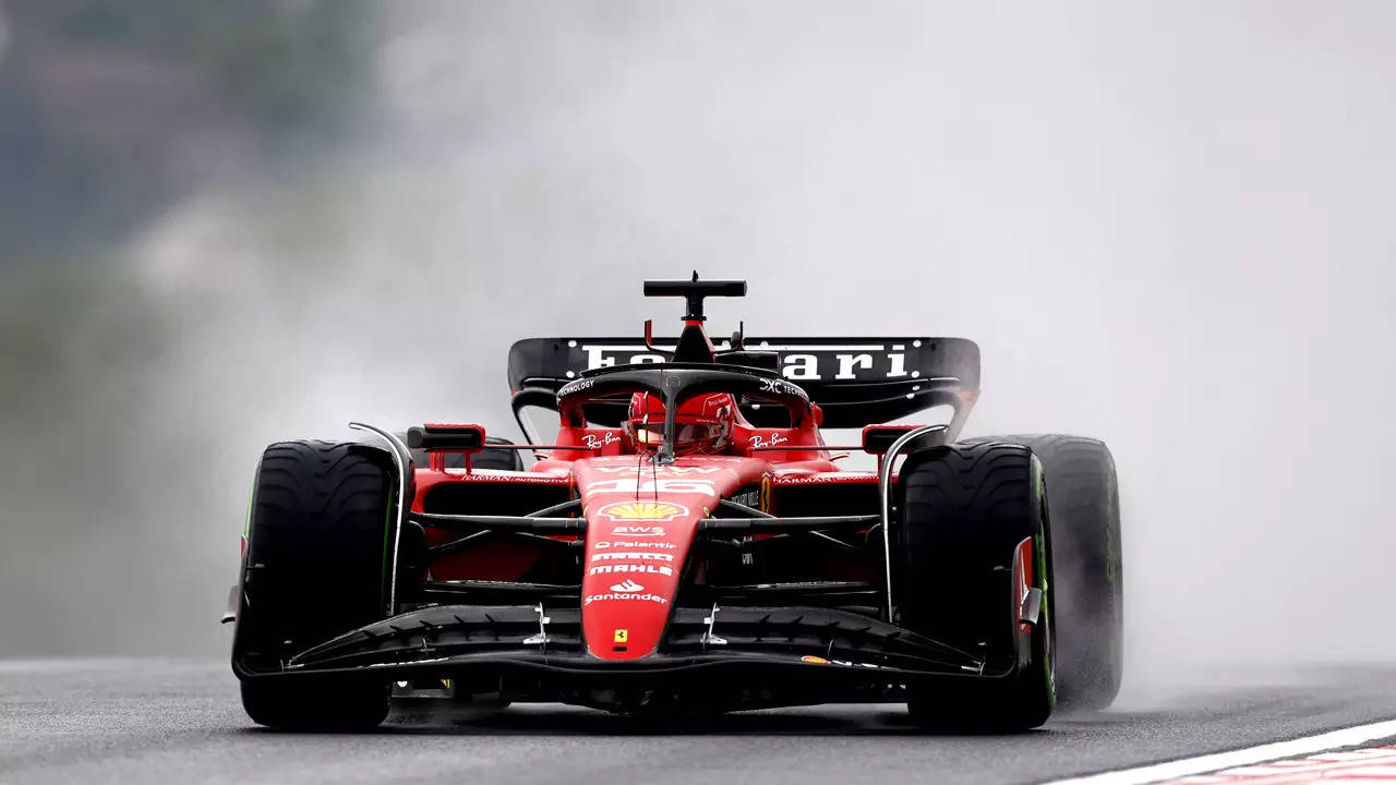 Sergio Perez: F1: Charles Leclerc sets the pace for Ferrari in Hungarian  Grand Prix practice