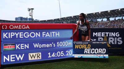 Kenya's Faith Kipyegon smashes mile world record, Karsten Warholm sparkles at Monaco Diamond League