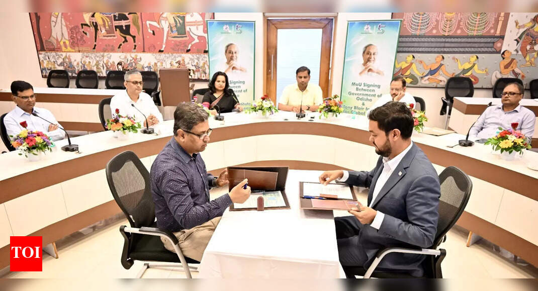 Odisha govt inks MoU with Tony Blair Institute for Global Change