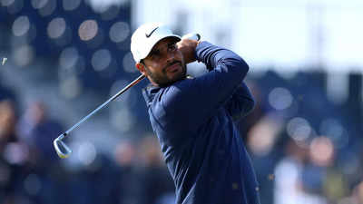 SHARMA, Shubhankar during 80°DS Automobiles Italian Open Golf Match, Marco  Simone GC, 5 May 2023 (Photo by AllShotLive/Sipa USA) Credit: Sipa US/Alamy  Live News Stock Photo - Alamy