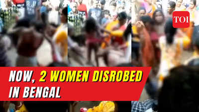 Malda Boys Party Xxx - Manipur Woman Paraded Video: 5 held after viral video shows 2 women being  stripped, assaulted in West Bengal | Kolkata News - Times of India