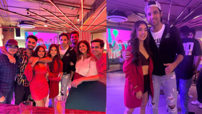 Kaisi Yeh Yaariaan actors Niti Taylor, Parth Samthaan, Kishwer Merchant and others celebrate 9th anniversary of the show