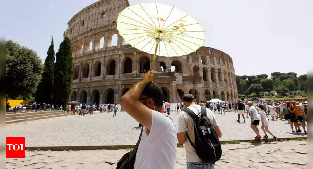 Heatwave: Greece facing longest heatwave on record while record highs hit US – Times of India