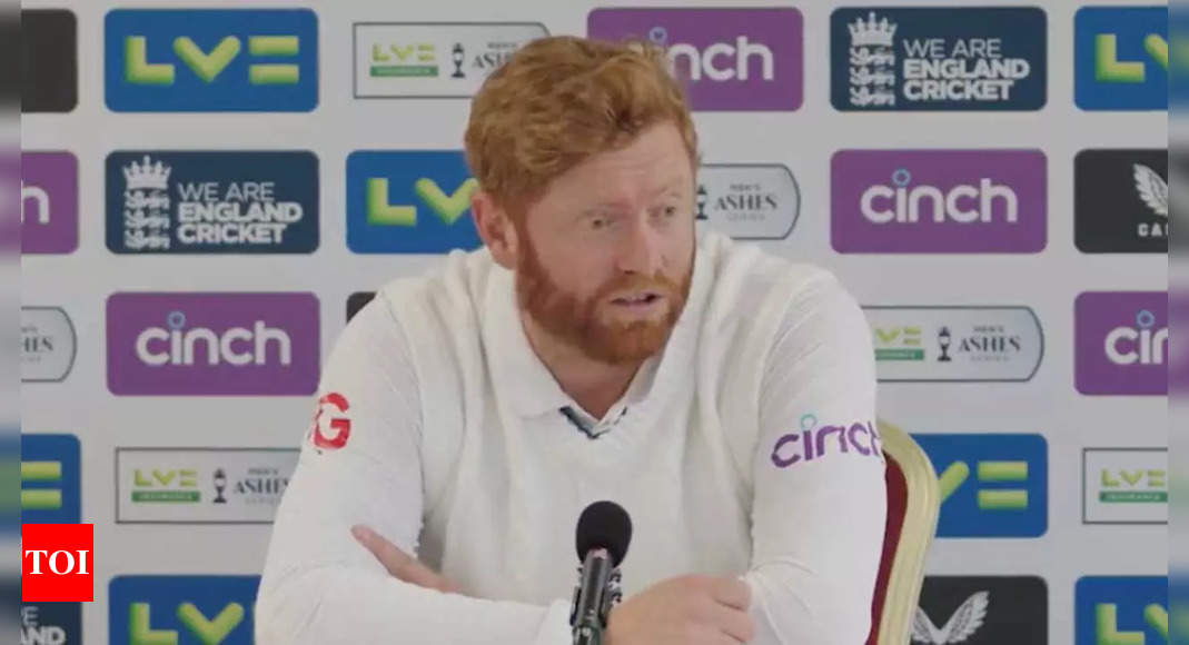 Watch: Jonny Bairstow’s reaction when asked about Lord’s controversial stumping | Cricket News – Times of India