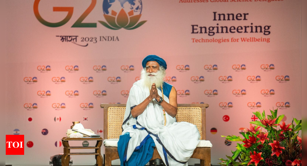 قمة Science20-G20: يتمتع المندوبون الدوليون بتجربة فريدة في مركز Isha Yoga في Sadhguru |  أخبار الهند