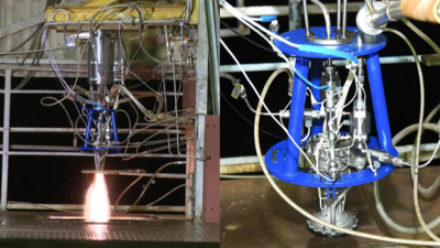 Isro helps test Skyroot's Raman-II engine