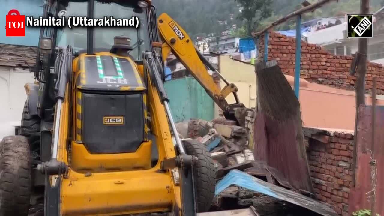 District Administration removes illegal encroachment on Nainital’s ...