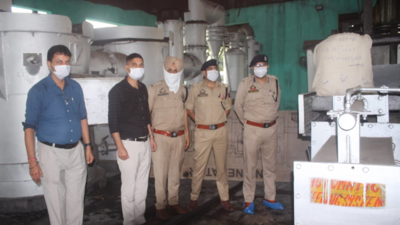 Udhampur police destroy over 770kg seized contraband