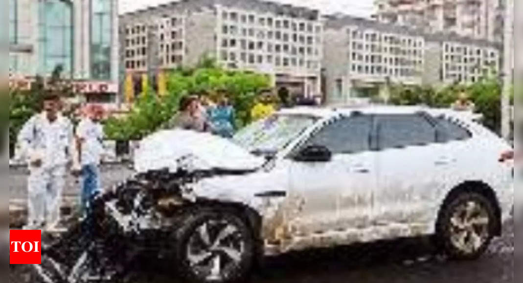 Tickles, loud music, rain led to Jaguar crash that killed 9 | India News – Times of India