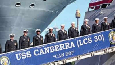 US commissions first Navy warship in a foreign port