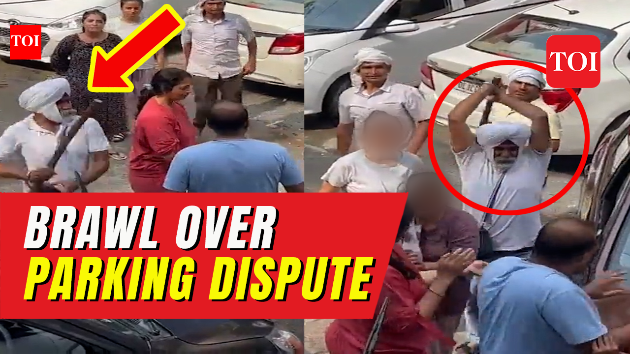Viral: Elderly man assaults couple with stick over parking dispute ...