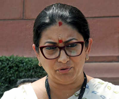 Smriti Irani vs opposition over ‘report card’ about her on Manipur violence
