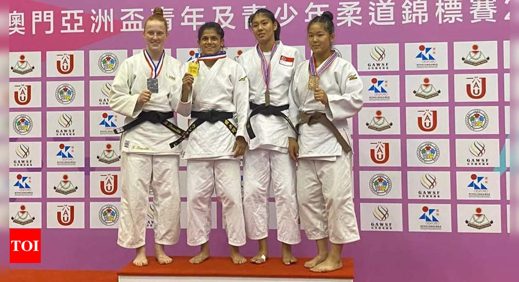 India win five medals at Junior Asian Judo Championships; Asmita