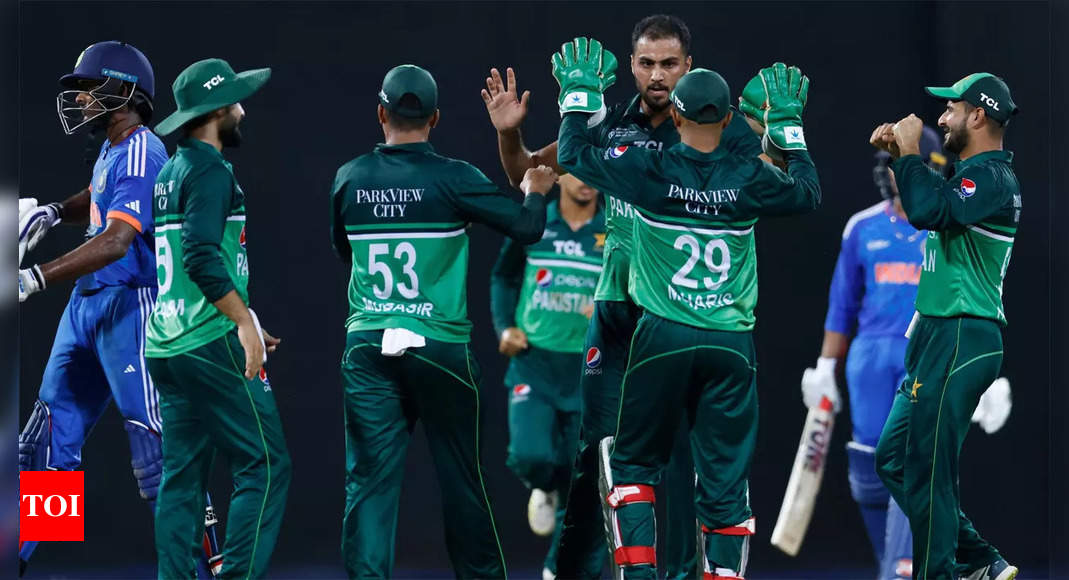 Emerging Teams Asia Cup: Pakistan A humble India A by 128 runs to win title | Cricket News – Times of India
