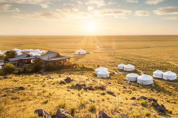 Three Camel Lodge, Mongolia