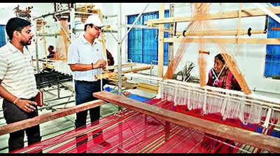 Demand for Sambalpuri sarees on the rage in Chhattisgarh