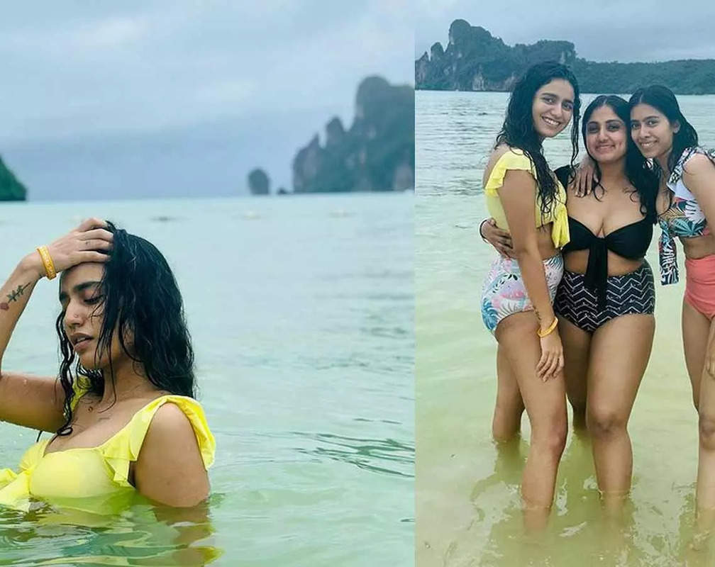 
'Wink girl' Priya Prakash Varrier turns up the heat on social media with her snaps from Phuket vacation; fans say 'beautiful mermaid on the beach'
