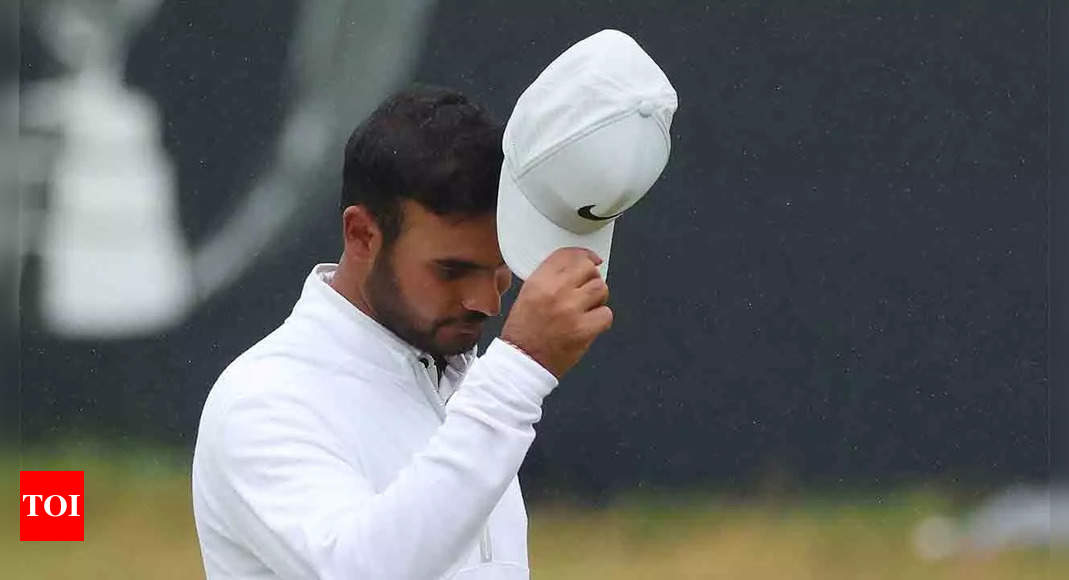 British Open: Shubhankar Sharma finishes tied-8th, best ever by an Indian; also earns 2024 berth | Golf News – Times of India